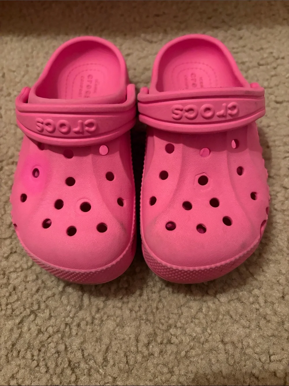 CROCS Kids' Classic Clog - Hot Pink